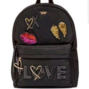 Victoria Secret Runway Patch City Backpack 